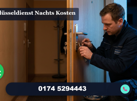 Schlüsseldienst nachts Kosten