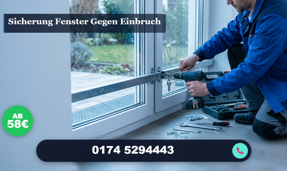 sicherung fenster gegen einbruch