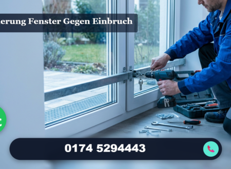 Sicherung Fenster gegen Einbruch