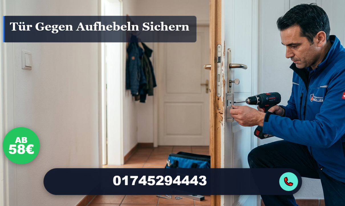 tür gegen aufhebeln sichern