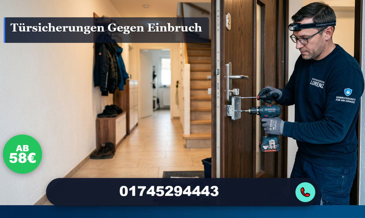 türsicherungen gegen einbruch