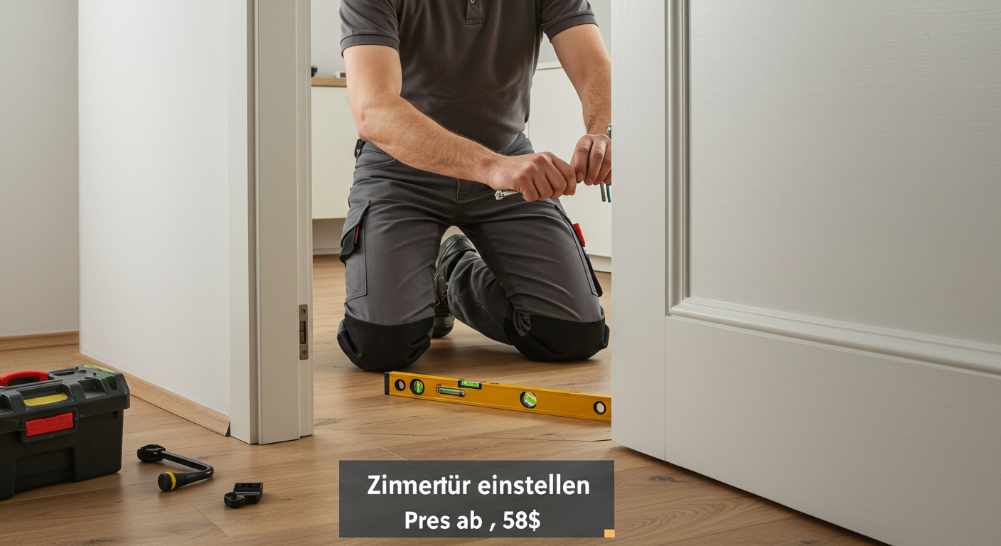 Zimmertur einstellen 1