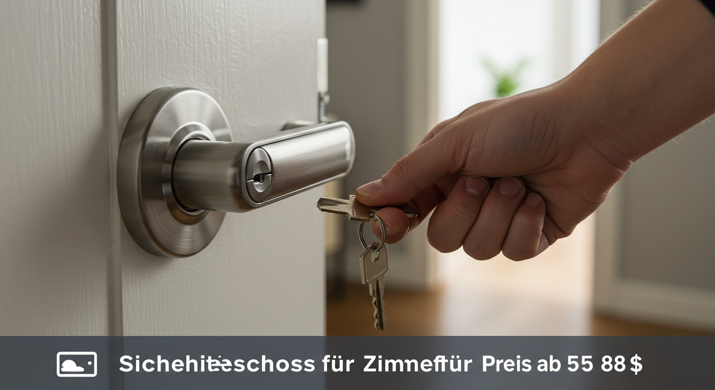 Sicherheitsschloss für Zimmertür