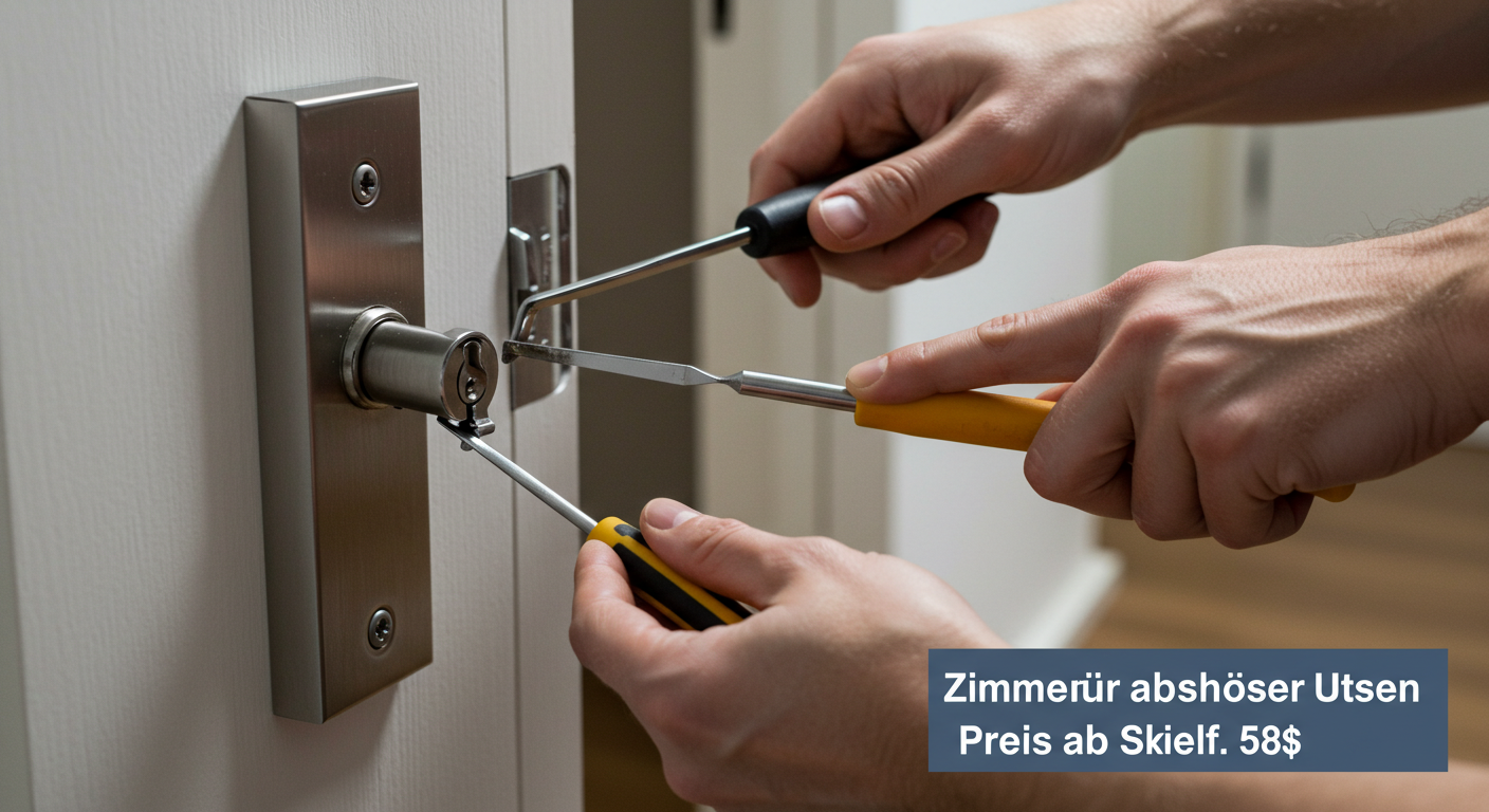 Zimmertür abschließen ohne Schlüssel