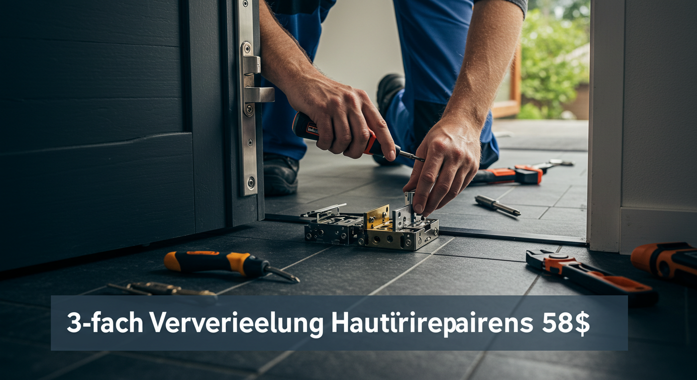 3-fach Verriegelung Haustür reparieren
