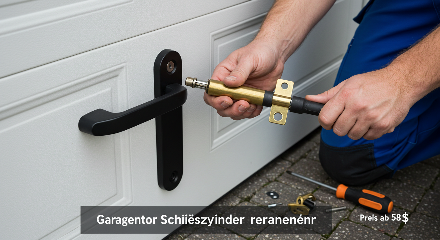 Garagentor Schließzylinder wechseln