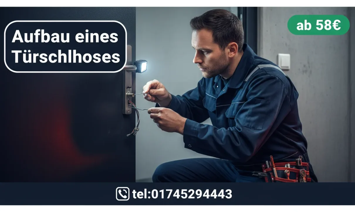 aufbau eines türschlosses