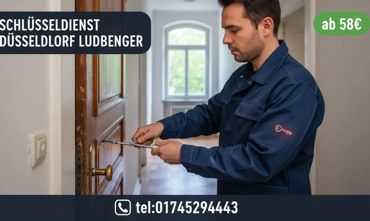 schlüsseldienst düsseldorf ludenberg