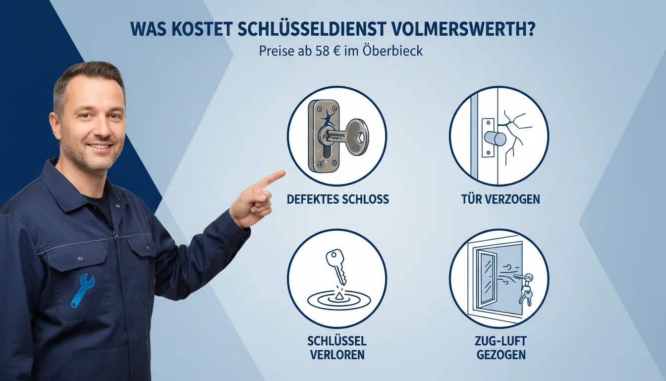 schlüsseldienst volmerswerth – Problem
